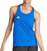 Adizero Essentials Womens Running Vest Tank Top - Blue