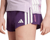 Adizero Gel Pocket 3 Inch Womens Running Shorts - Purple