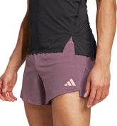 Adizero Gel Mens Running Shorts - Purple